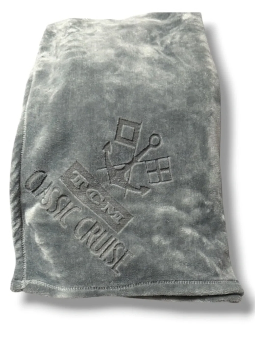 TCM Classic Cruise 2019 Cozy Soft Grey Blanket Throw Turner Classic Movies